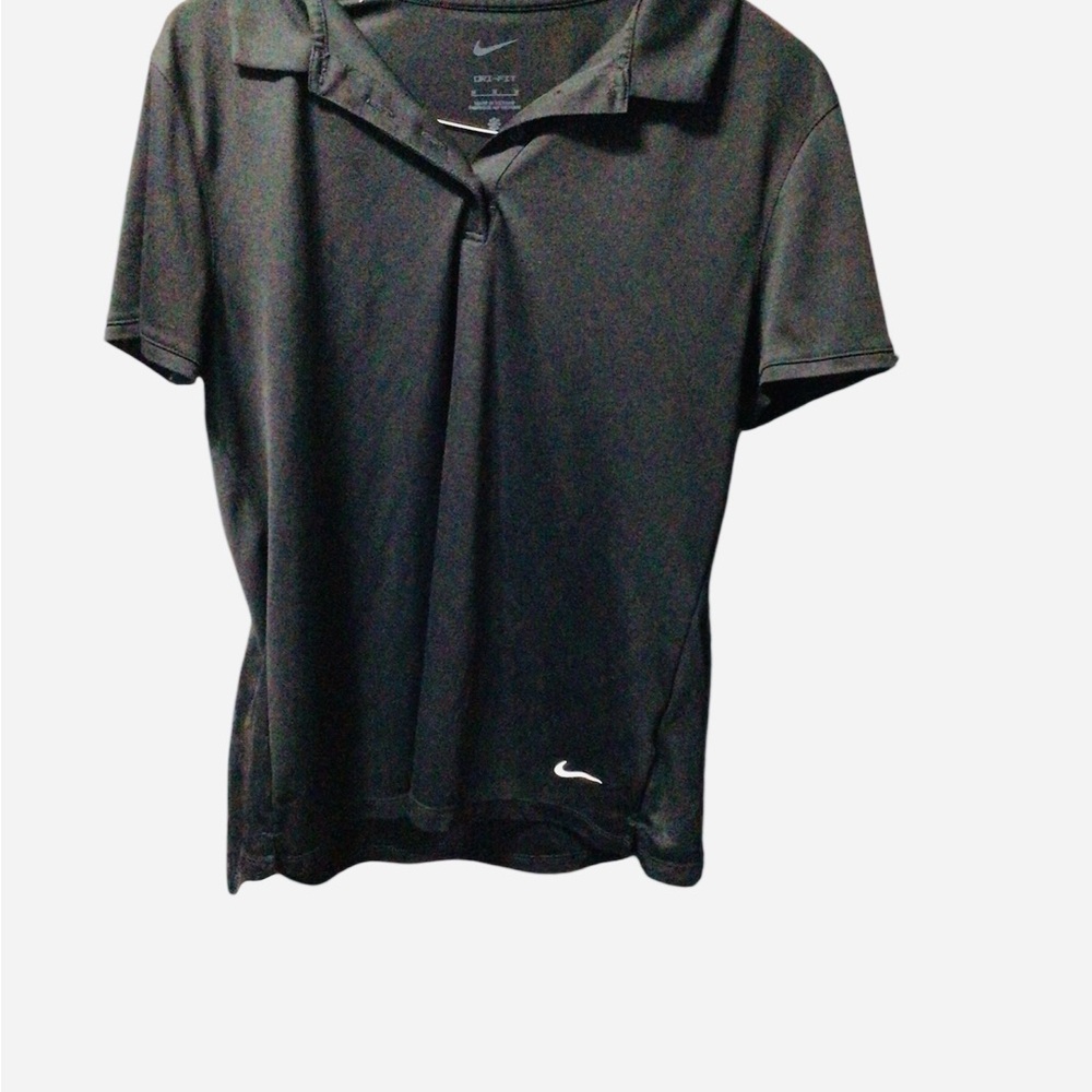 Nike Black Short Sleeve Polo
